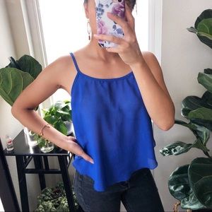 Flowy Blue Cami